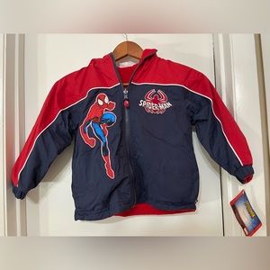 Spider-Man Reversible Kids Jacket Size 3T